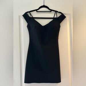 Tarik Adiz Black Cocktail Dress